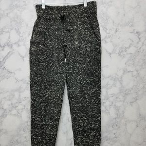 anthropologie moth gray/white pants size XS [AB5]